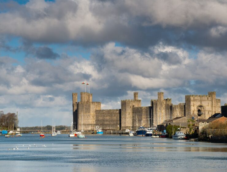 caernarfon town