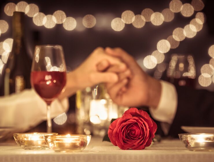 romantic meal